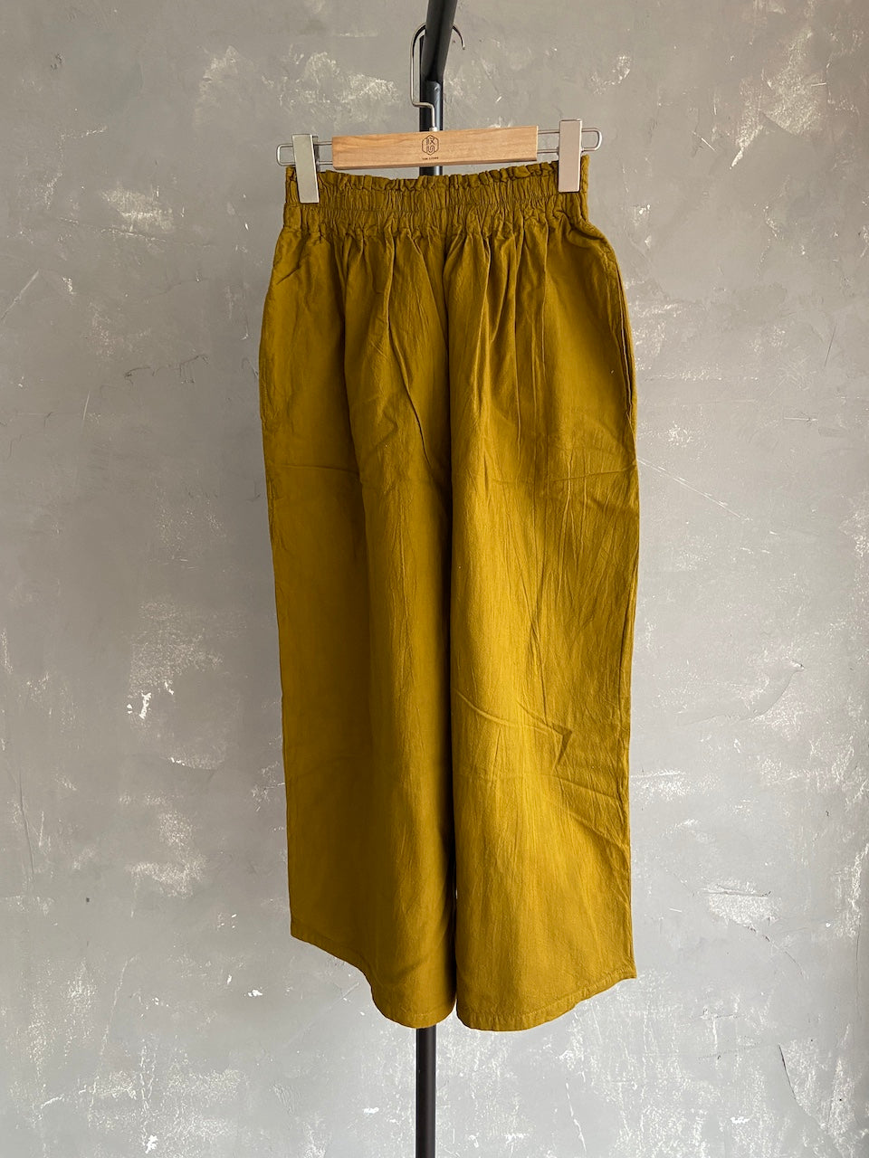 Hand Dyed Farmer's Pants in Camel