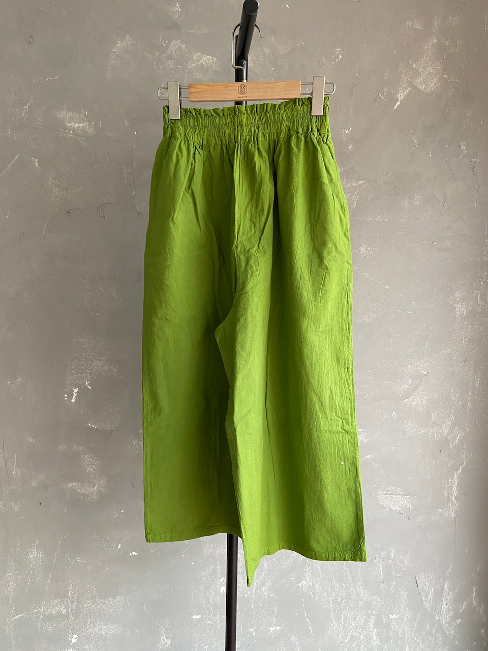 Hand Dyed Farmer's Pants in Green