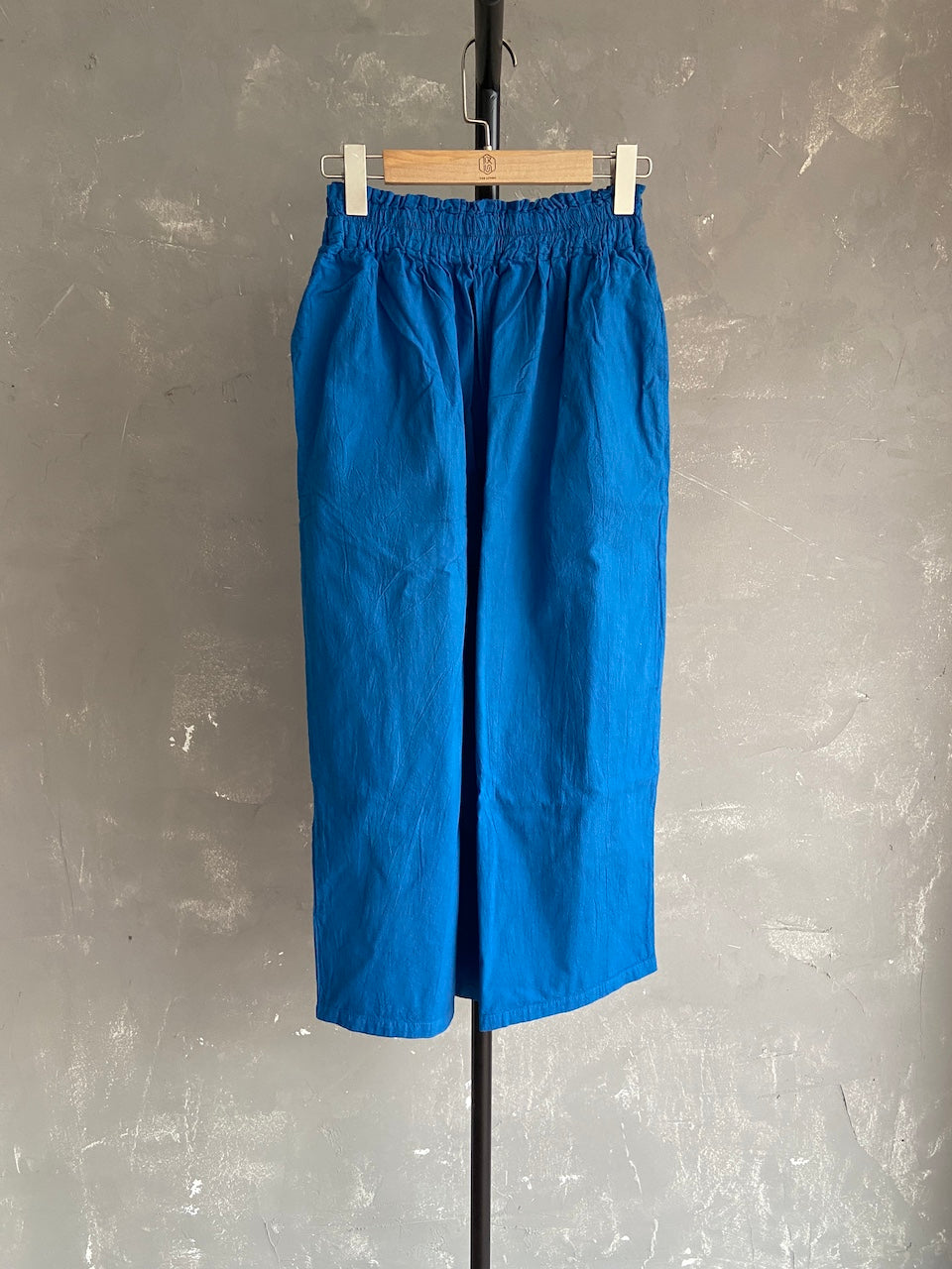 Hand Dyed Farmer's Pants in Blue