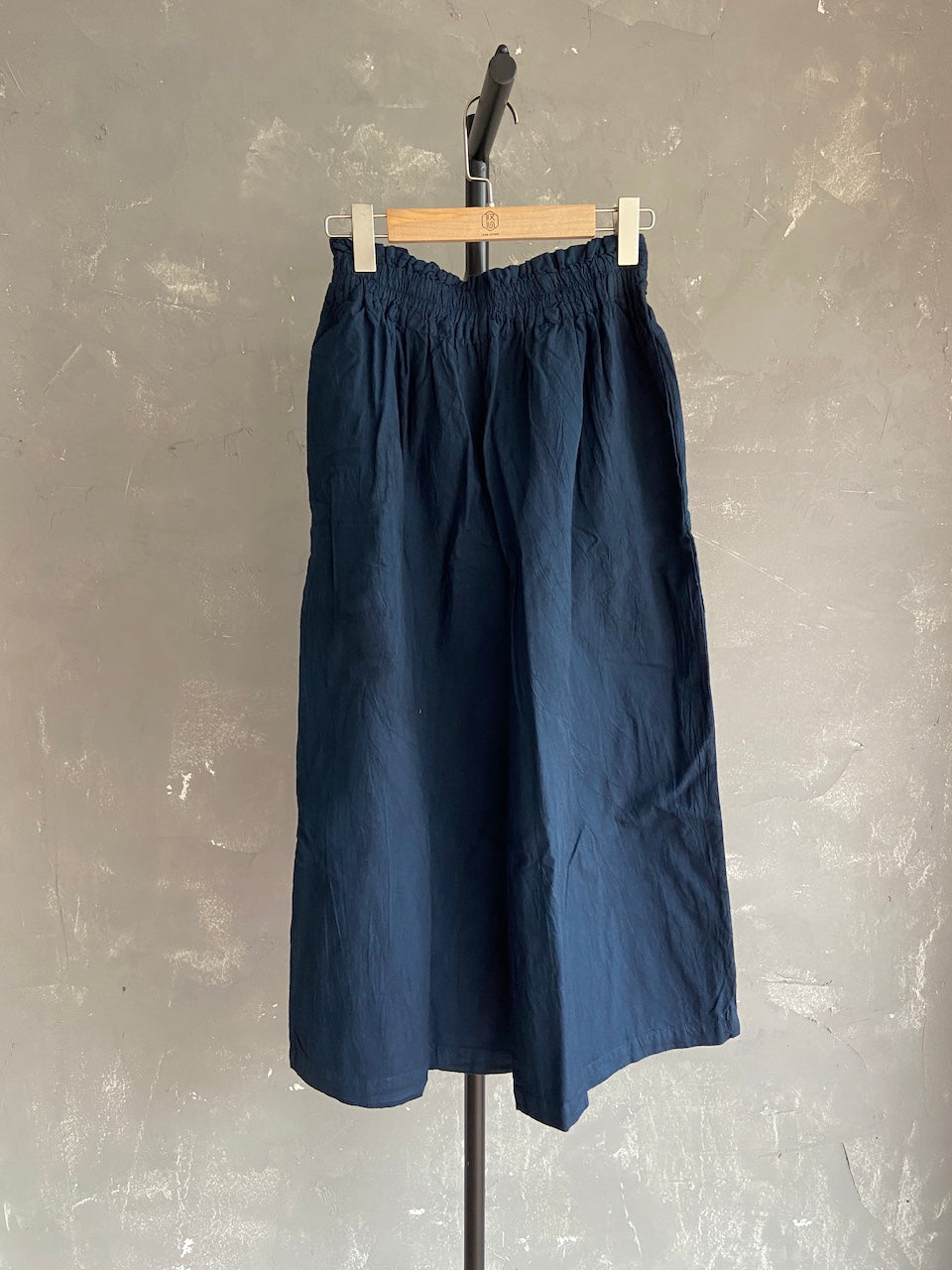 Hand Dyed Farmer's Pants in Navy Blue