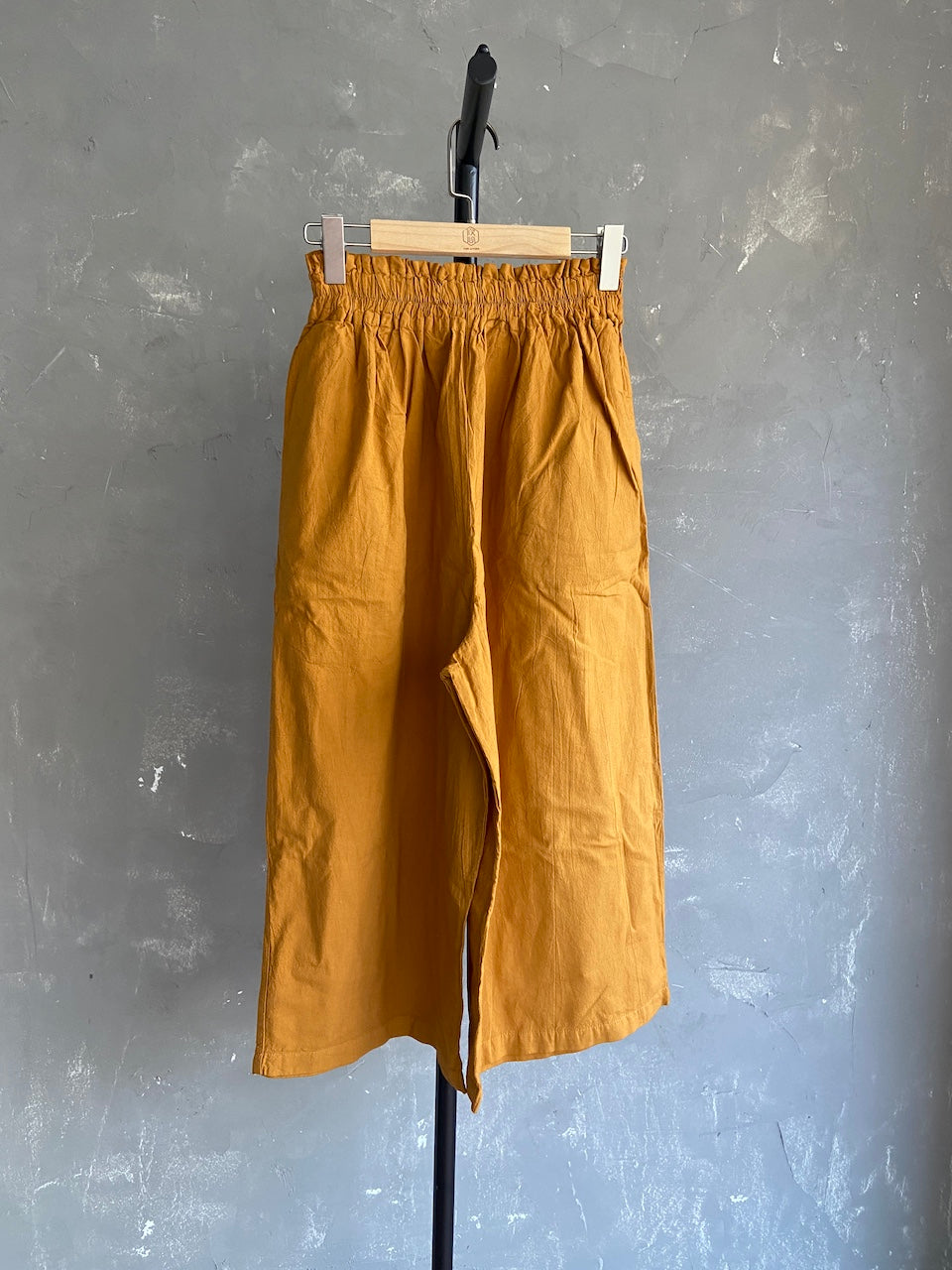 Hand Dyed Farmer's Pants in Apricot