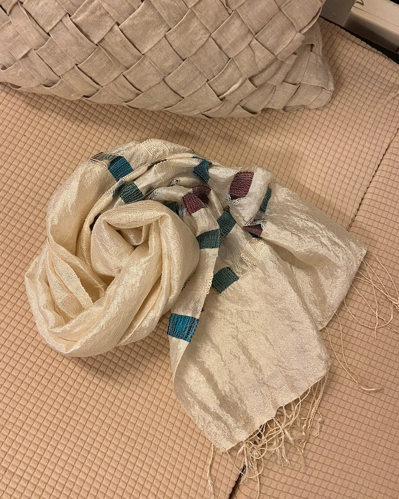 Handwoven Silk Scarf