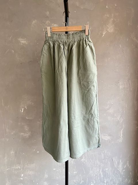 Hand Dyed Farmer's Pants in Light Grey