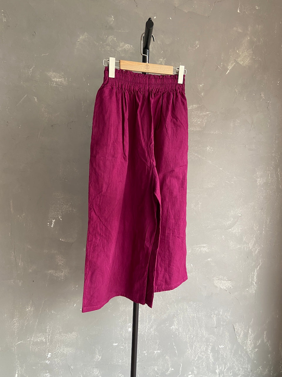 Hand Dyed Farmer's Pants in Wine